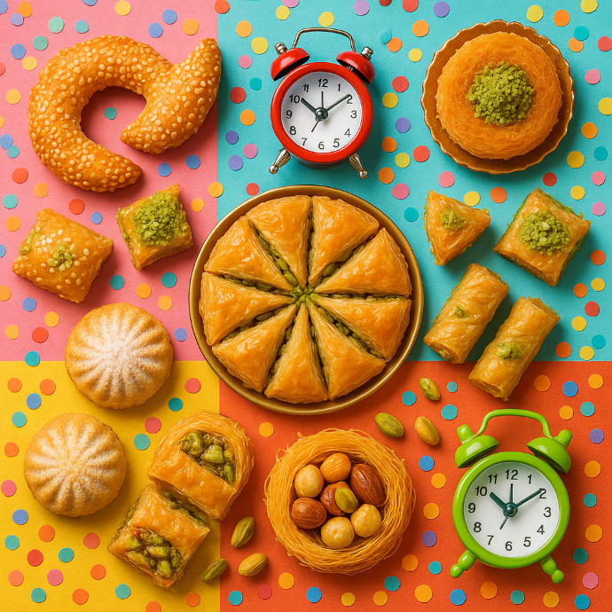 مؤقت العد التنازلي للساعة السعيدة ⏰ ⏰عرض البدايه